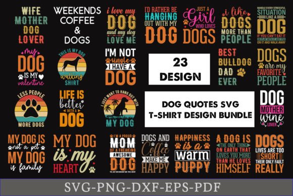 Funny Dog Quotes SVG Bundle: A Designer’s Review
