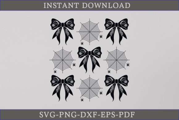 Halloween Coquette Bow SVG Review