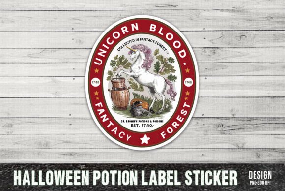 Halloween Potion Label Sticker PNG: A Designer’s Review