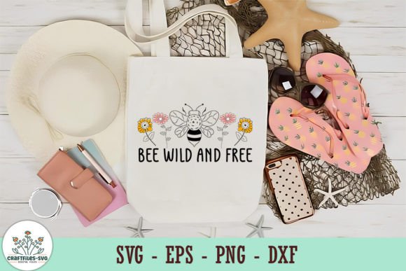 Review: Bee Wild and Free SVG for Embroidery