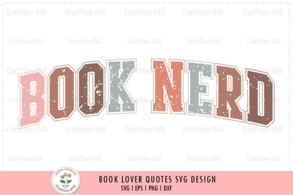 Review: Book Lover SVG - Book Nerd for Embroidery