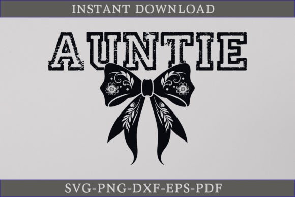 Review: Halloween Auntie SVG Coquette Bow