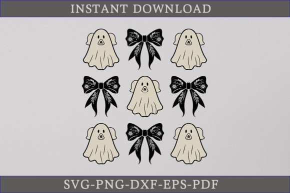 Review: Halloween Ghost Dog Coquette Bow SVG