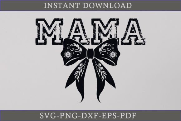 Review: Halloween Mama SVG Coquette Black Bow