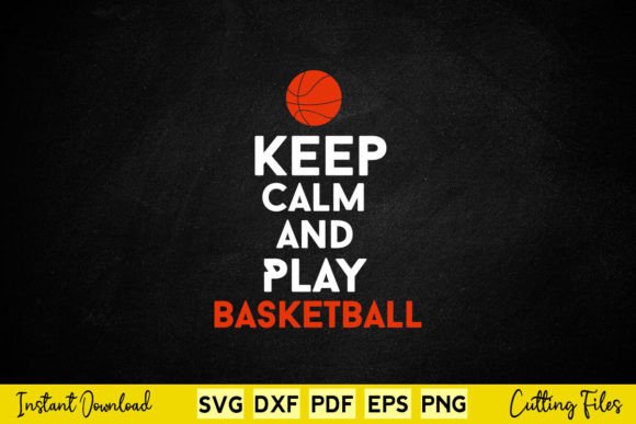 Review: Keep Clam and Play Basketball Svg Shirt