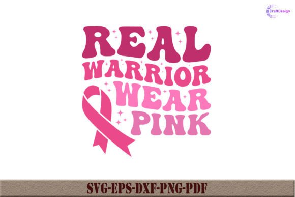 Review: Real Warrior Wear Pink Retro Shirt SVG