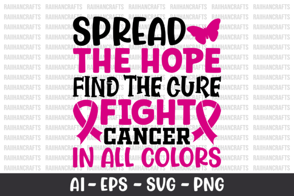 Review: Spread the Hope Find the Cure Fight SVG for Embroidery