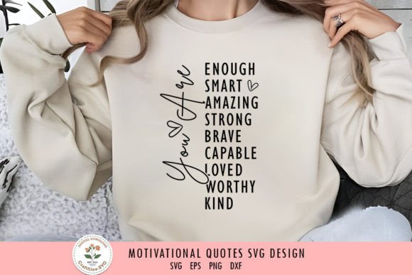Review: You Are Enough Smart - Motivational SVG