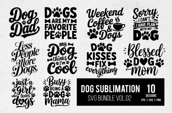 Reviewing Dog Sublimation Svg Bundle Vol.03 for Embroidery