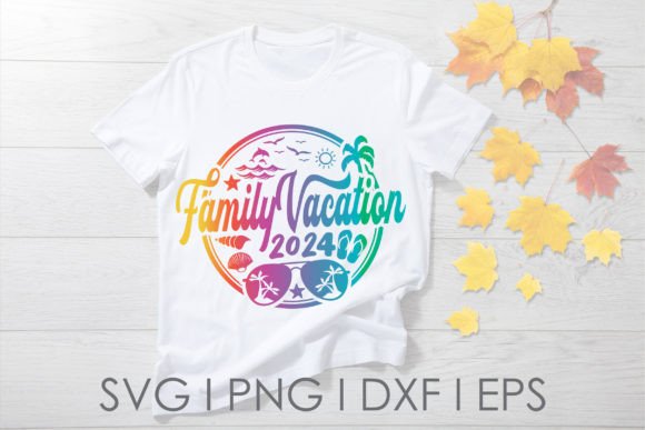 Reviewing the Family Vacation Trip 2024 Summer SVG