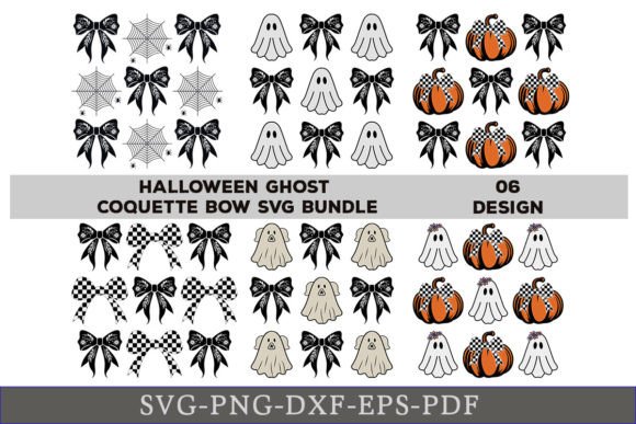 Reviewing the Halloween Ghost Coquette Bow SVG Bundle
