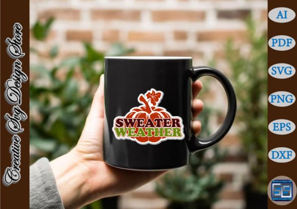 Reviewing the Sweater Weather Sticker Design for Embroidery