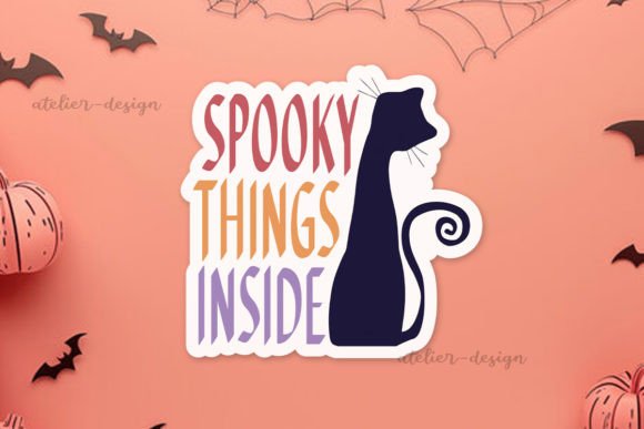 Spooky Things Inside Sticker: A Designer’s Review